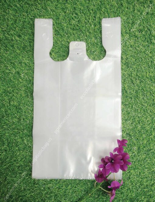 Clear LDPE T-shirt bags