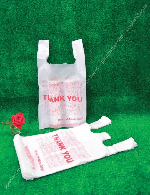 Red Thank you Shopping Bags