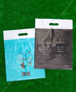 Plastic Carry Bags With Die Cut Handle